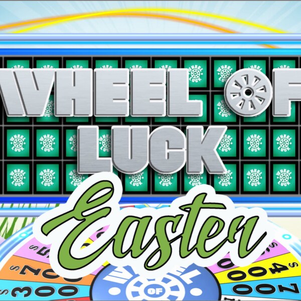 Easter Wheel of Luck | Spin the Wheel Game | Spinning Wheel l PowerPoint Games for Zoom | Easter Game l Family Reunion Game