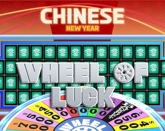 Chinese New Year Wheel of Luck | Spin the Wheel Game | Spinning Wheel l Zoom PowerPoint Game | Luna New Year l PC & Mac