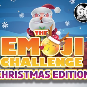 Emoji Challenge CHRISTMAS | Party Game | Fun Virtual Quiz Perfect for Screenshare | PowerPoint Game | Zoom Party | Emoji Quiz | Mac & PC