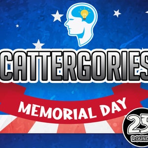Scattergories Memorial Day | PowerPoint Game | Party Game | Family Party Game | Lockdown Game | Games For Kids | Mac & PC