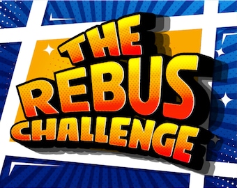 Rebus Challenge | PowerPoint Game | Riddle Quiz | Party Game | Family Game | Virtual Quiz Night | Game Night | Trivia Quiz | Mac & PC