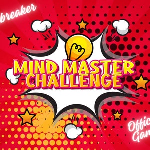 Mindmaster-uitdaging! Een GEMAKKELIJKE IJSBREKER! Teambuilding | Virtueel evenement | Zakelijke bijeenkomsten | Zakelijke evenementen | Hybride instelling | Mac en pc