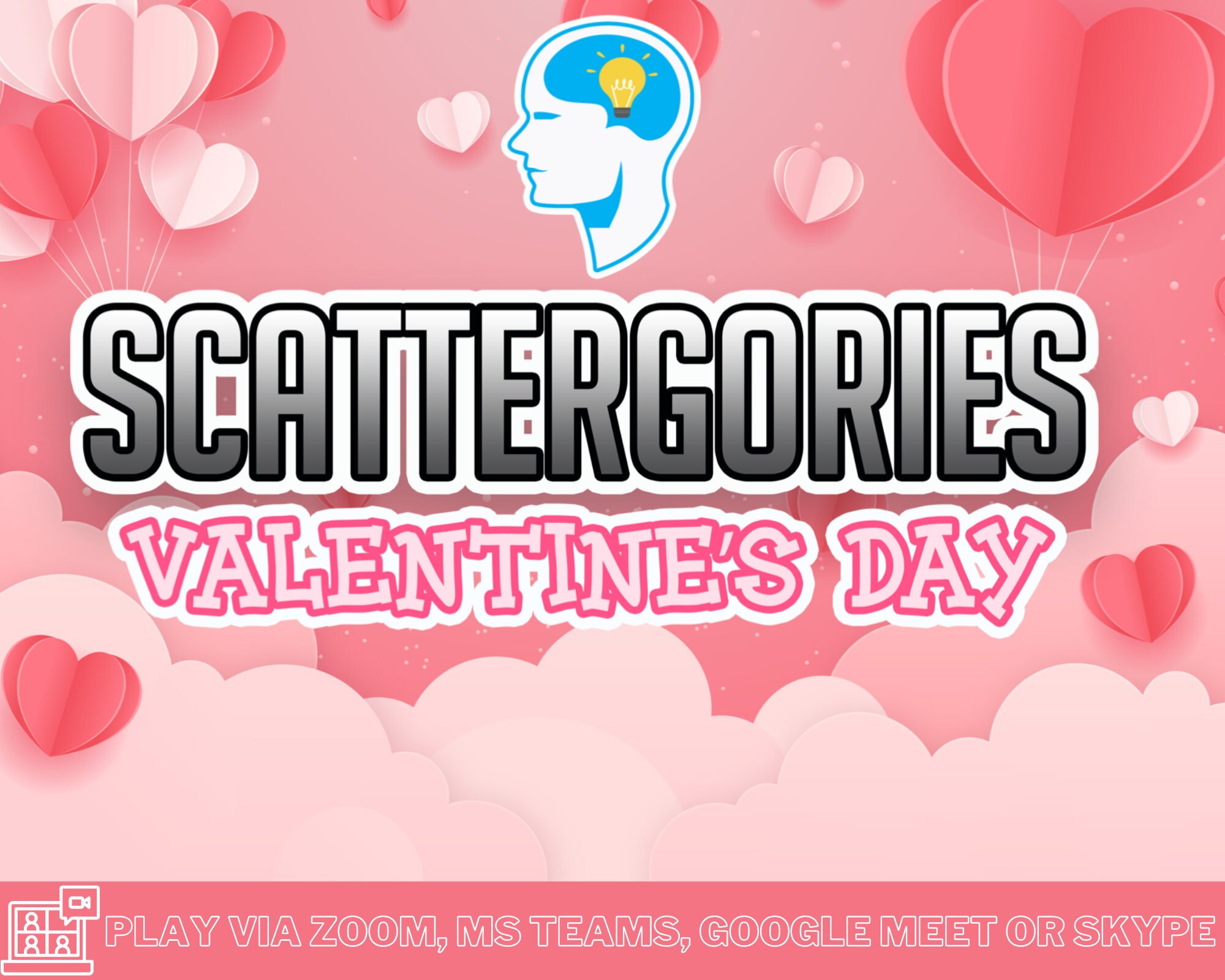 Scattergories Valentine's Day Game