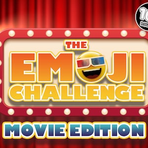 Emoji Challenge MOVIE EDITION Party Game Fun Virtual Quiz Perfect for Screenshare PowerPoint Game Zoom Party Emoji Quiz Mac & PC image 1