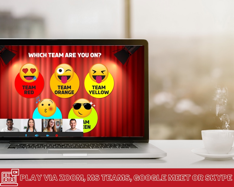 Emoji Challenge MOVIE EDITION Party Game Fun Virtual Quiz Perfect for Screenshare PowerPoint Game Zoom Party Emoji Quiz Mac & PC image 3