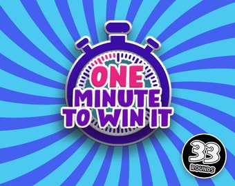 One Minute to win it | Party Game | Game Night | PowerPoint Game | Zoom Party | Family Party Game | Mac & PC