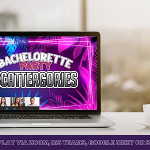 Scattergories Bachelorette Game Hen Party Game PowerPoint Game Party Game Adult Party Game Lockdown Game Mac & PC image 3