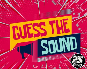 Guess the Sound ORIGINAL | PowerPoint Game | Sound Quiz | Sound Game | Party Game | Family Game | Virtual Quiz Night | Mac & PC