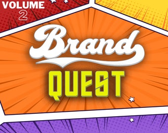 Brand Quest Vol. 2 | PowerPoint Games | Family Game | Party Trivia Quiz | Marketing Games | Virtual Quiz Night Games | Icebreaker | PC & Mac