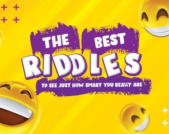 The Best Riddles | Riddles and Brain Teaser | PowerPoint Game | Game for Zoom | Party Game | Game Night | Customizable Template | Mac & PC