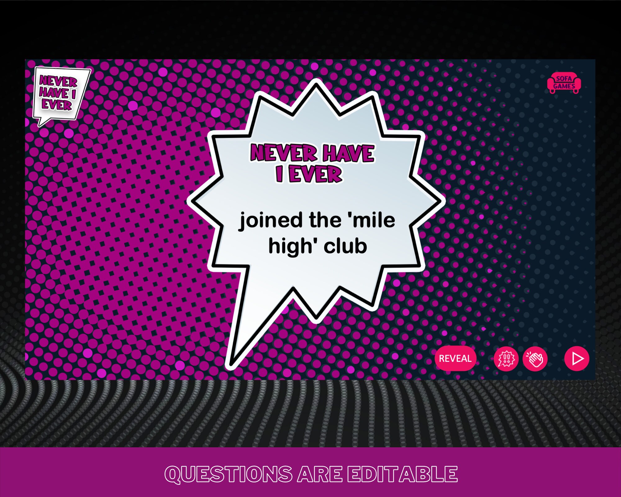 Never Have I Ever DIRTY | Powerpoint Party Game | Virtual Drinking Game