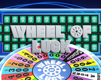 Wheel of Luck | Spin the Wheel Game | Spinning Wheel l PowerPoint Games for Zoom | Ice Breaker Games for Team Building l Family Reunion Game