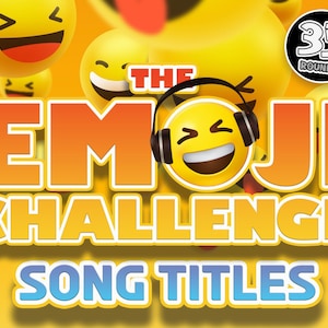 Emoji Challenge SONG TITLES | Party Game | Fun Virtual Quiz Perfect for Screenshare | PowerPoint Game | Zoom Party | Emoji Quiz | Mac & PC