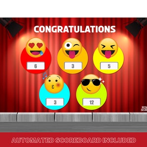 Emoji Challenge MOVIE EDITION Party Game Fun Virtual Quiz Perfect for Screenshare PowerPoint Game Zoom Party Emoji Quiz Mac & PC image 9