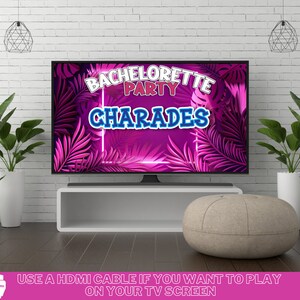 Charades Bachelorette Game PowerPoint Game Party Game Family Party Game Lockdown Game Games For Kids Mac & PC image 2