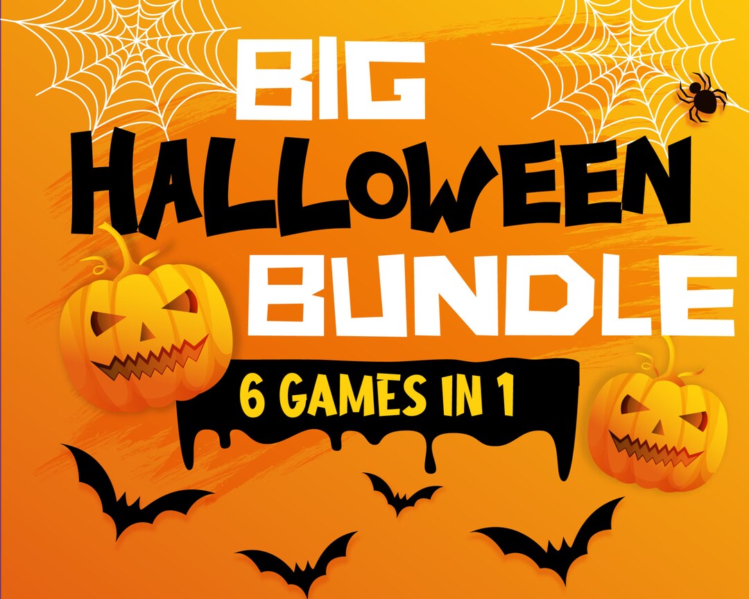 Big Halloween Bundle | Virtual Party Game | Family Game | Games for ...