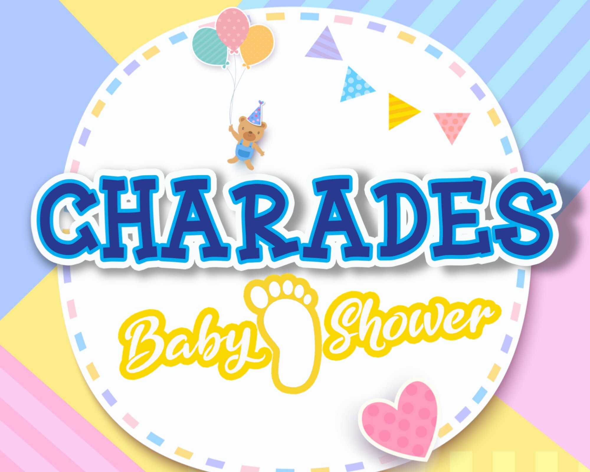 Charades Baby Shower Game | PowerPoint Game | Party Game | Family Party Game | Lockdown Game | Games For Kids | Mac & PC