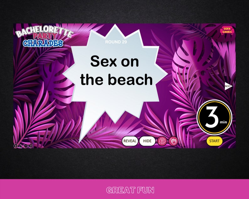 Charades Bachelorette Game PowerPoint Game Party Game Family Party Game Lockdown Game Games For Kids Mac & PC image 6