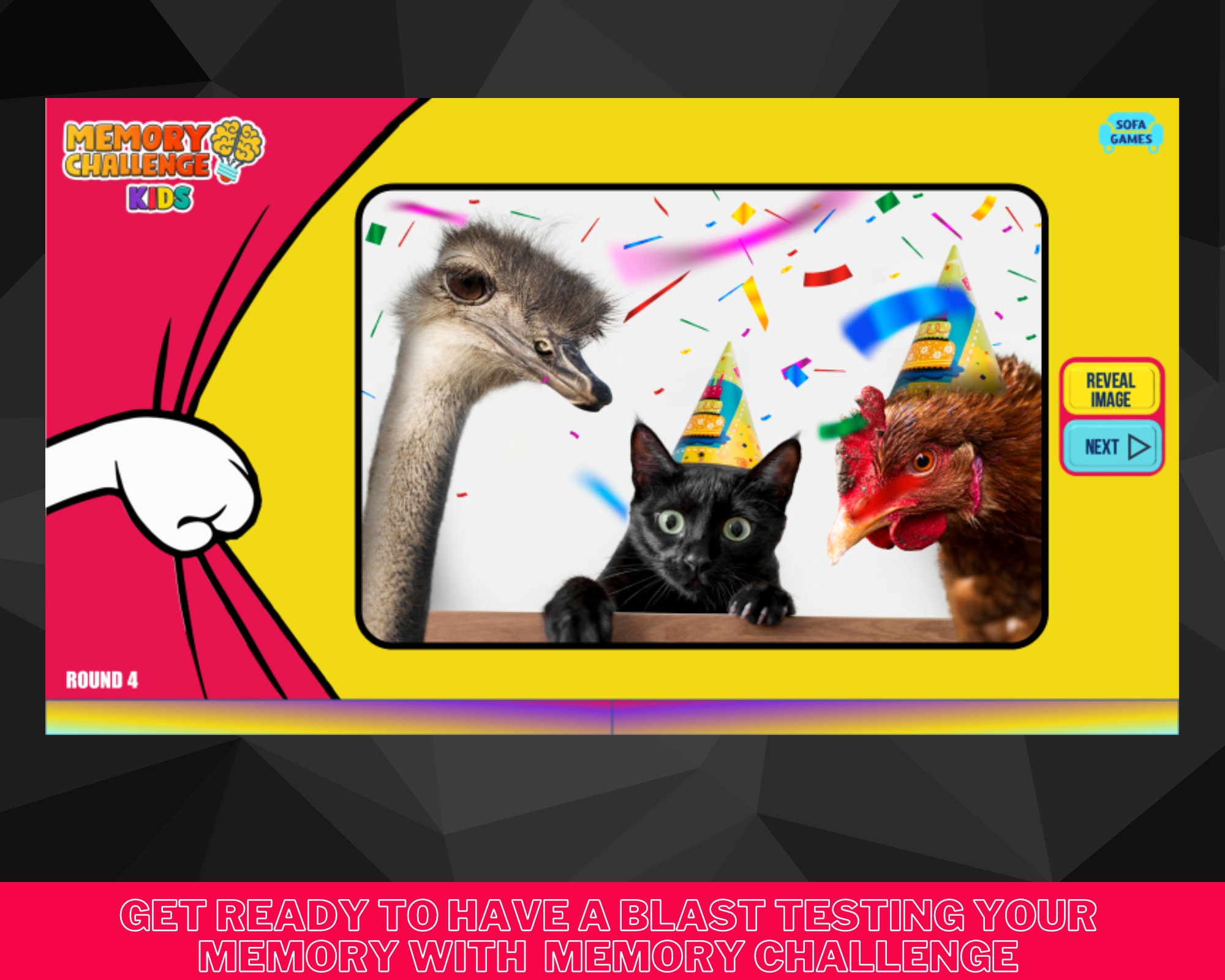 Memory Challenge KIDS | Picture Memory Game | Powerpoint Game | Games ...