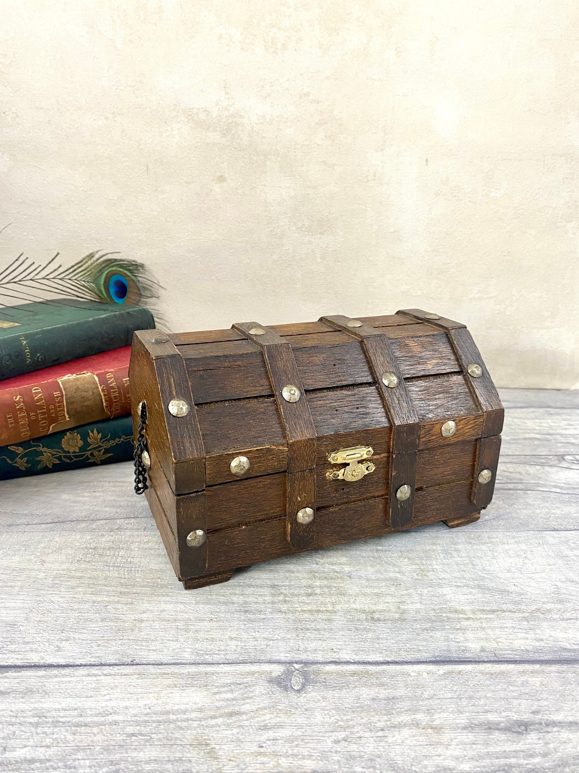 Personalized Original Treasure Chest Lockable Storage Chest 