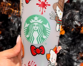 Vaso de Starbucks de Halloween de Hello Kitty