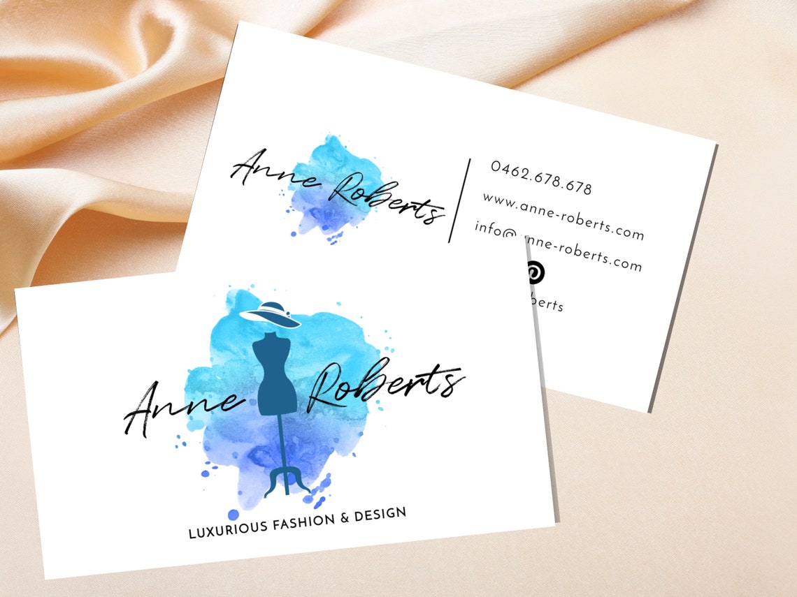 ELEGANT Fashion Business Card Template Clothing Shop Business Etsy elegant-fashion-business-card-template-clothing-shop-business-etsy