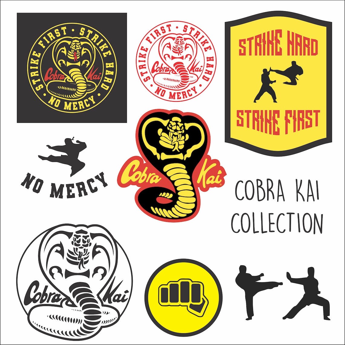 Cobra Kai Svg Dxf Png Cobra Kai Cricut | Etsy