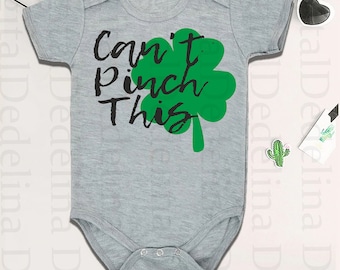 Can’t Pinch This Svg, Kids St Patricks Day Svg, Pinch Proof Svg, Funny St Patricks Svg, Boy Shirt, Lucky Svg Cut Files for Cricut, Png, Dxf