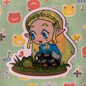 Zelda Breath of the Wild 3&quot; Sticker | BOTW | froggy :)