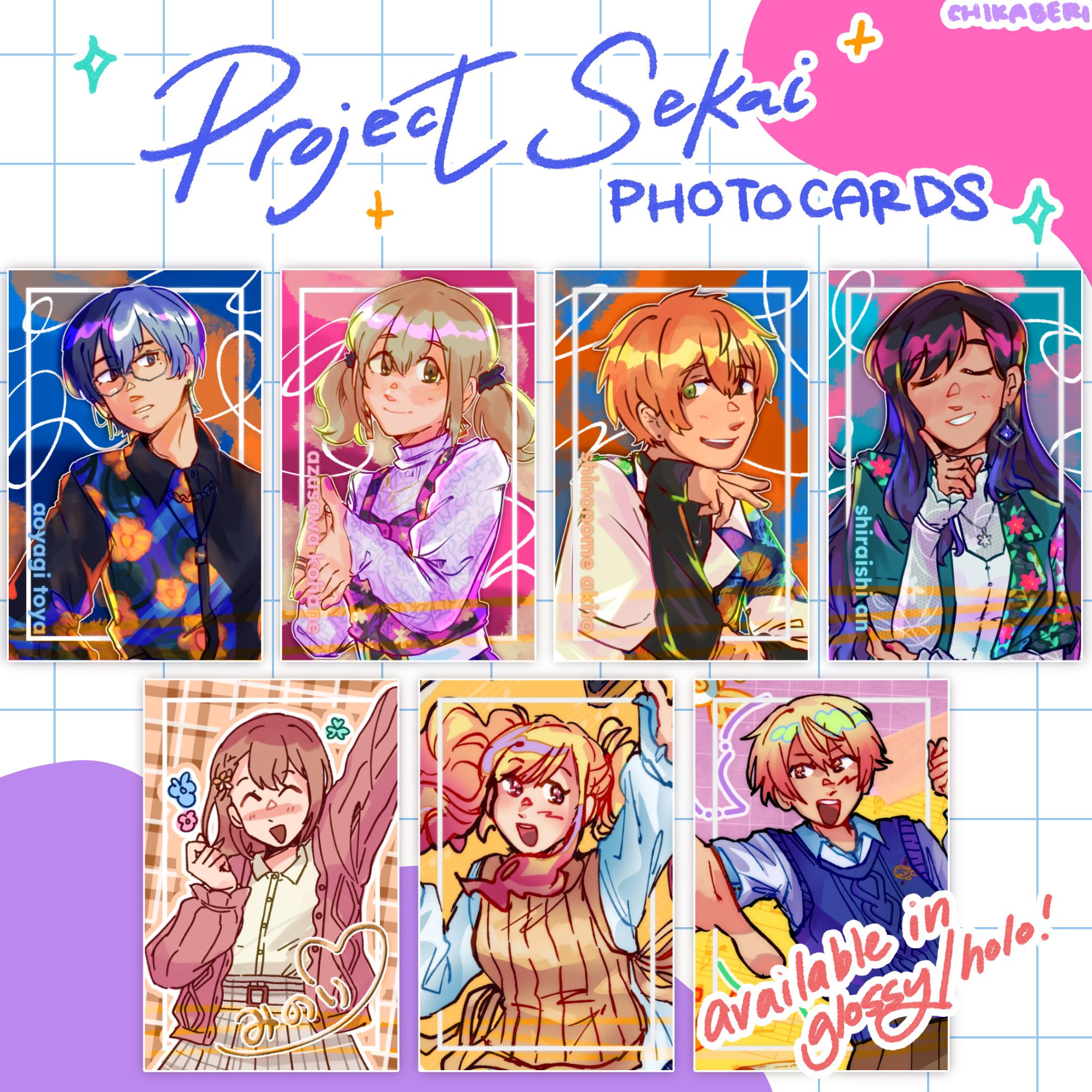 Project Sekai Photocards (UPDATED) | Vocaloid | Hatsune Miku | VBS