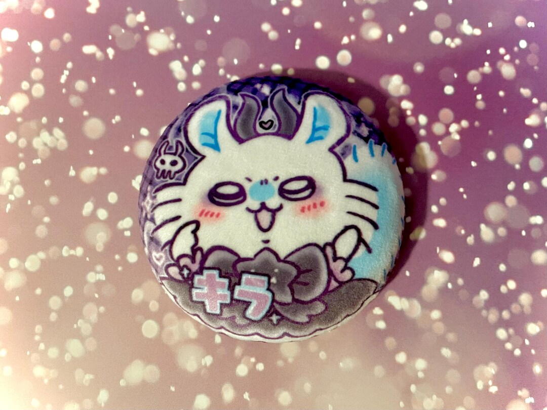 Akuma Momonga 2.25" Squishy Buttons | Magical Chiikawa - Etsy
