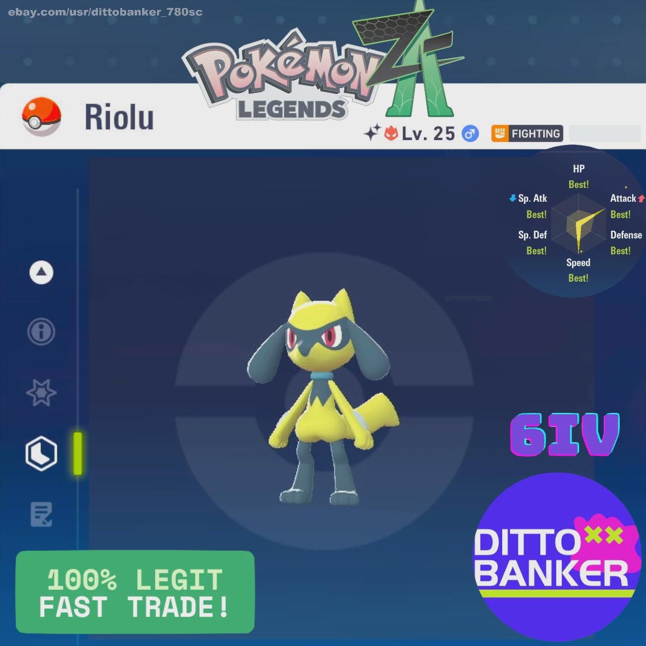 Legends Z-A Pick Any X1 SHINY All Pokedex Available FAST Trade