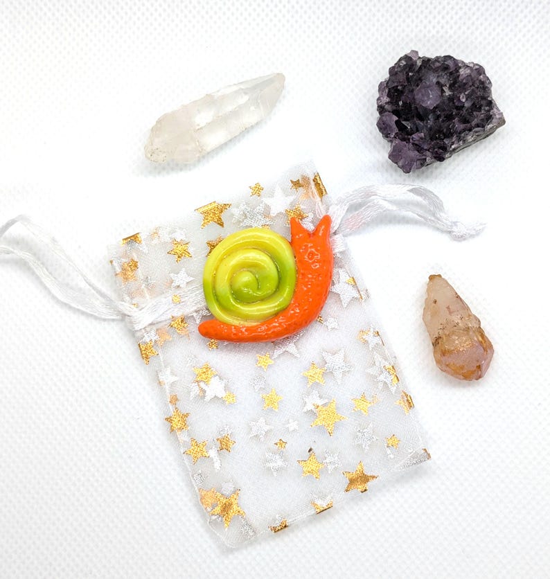 Snail Magnets Customizable Snail Magnets-cottagecore/polymer Clay - Etsy
