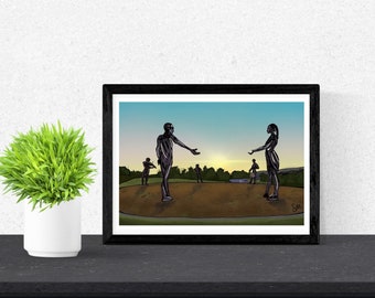 The Tinnies Strabane Art Print | Strabane Art | Tyrone Art