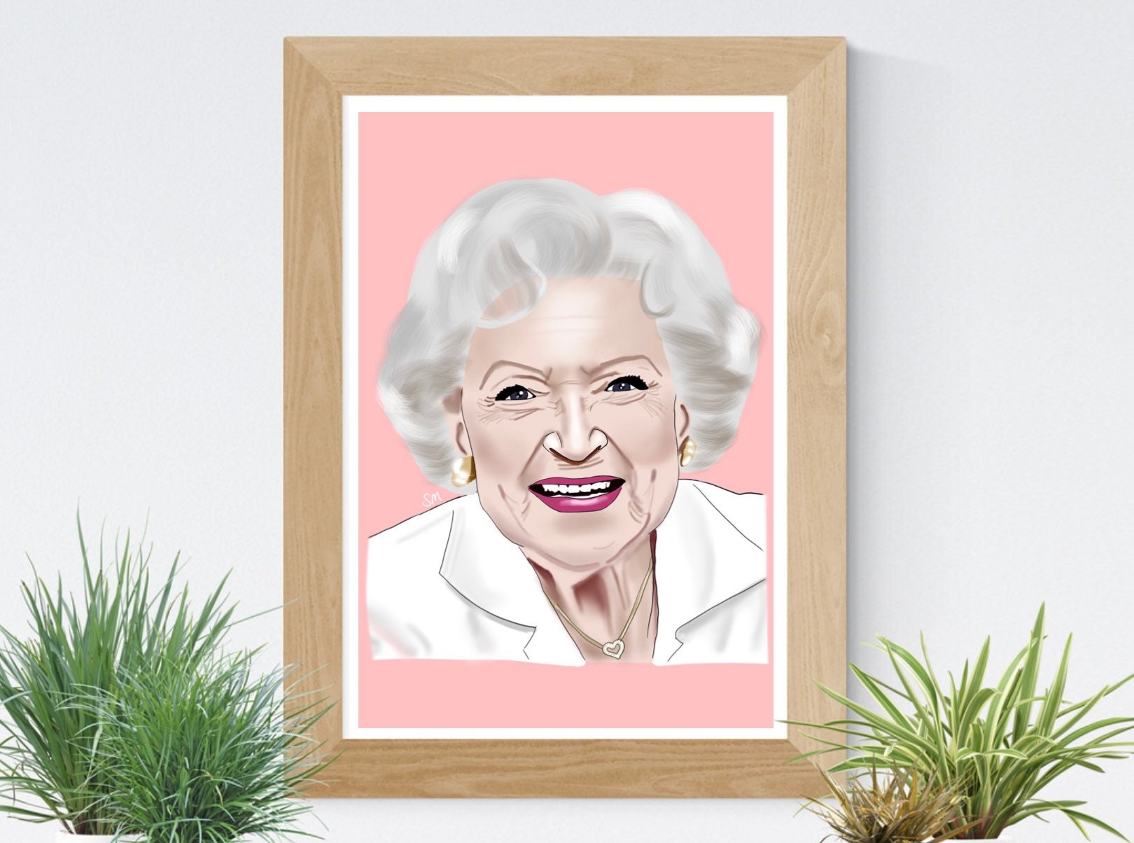 Discover Betty White Art Print | Betty White Poster