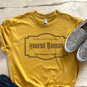 Disney Shirts, Haunted Mansion Sign Shirt, Disney Shirts, Disney Family Shirts, Magic Kingdom Shirts, Disneyland Shirts