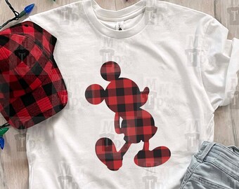 Disney Buffalo Plaid Mickey Shirt, Disney Christmas Shirts, Disney Mickey Shirt, Disney Family Shirts, Disney Kids Shirts, Disney Shirts