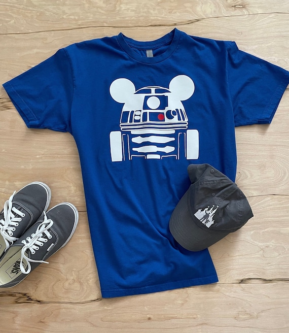 Disney World Shirt Youth Star Wars shirt Disney shirt R2D2 Mickey Ears Disney parks shirt Disney fan shirt