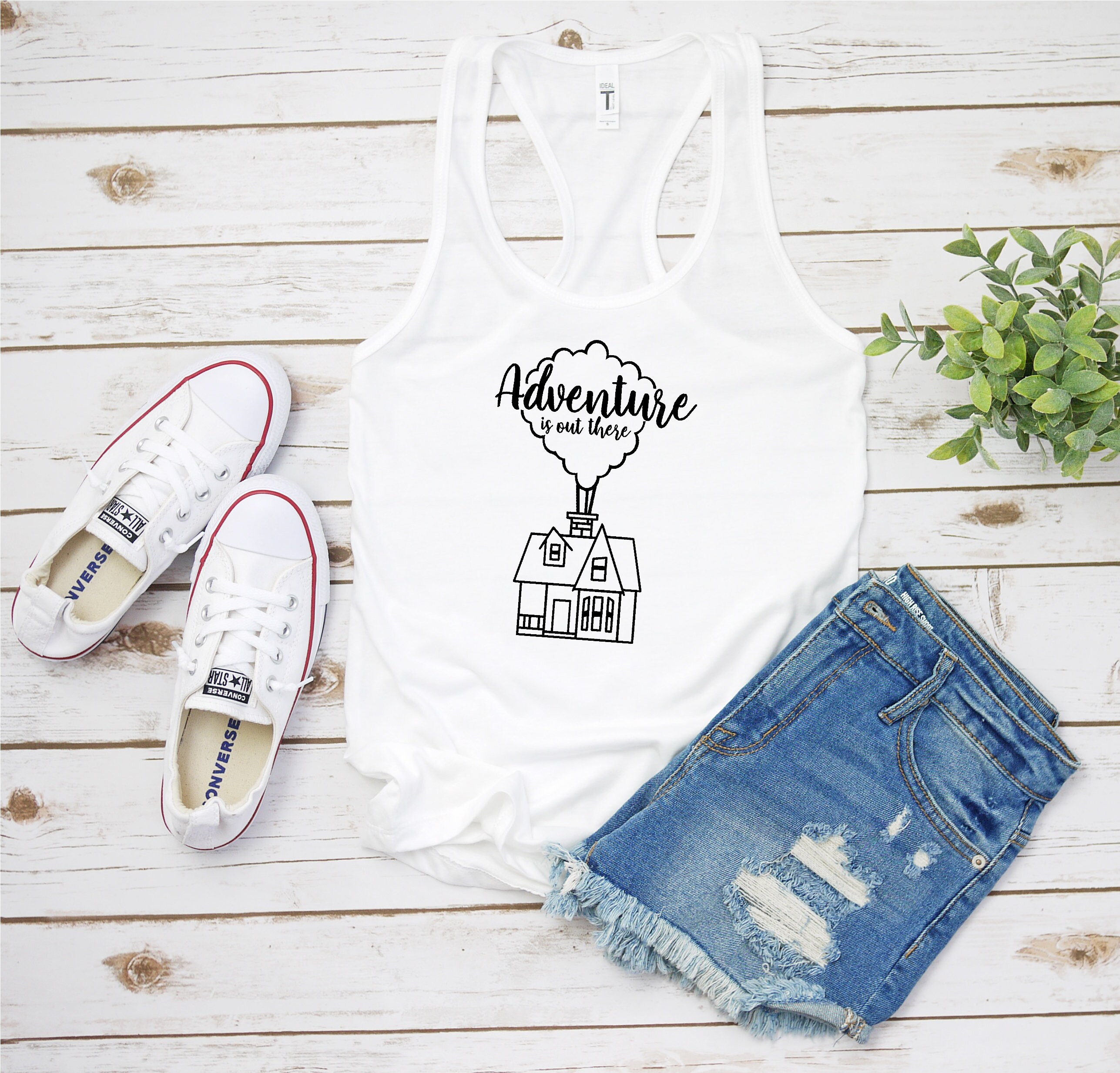 Disney Tank Tops Adventure is Out There Tank Disneyland Etsy