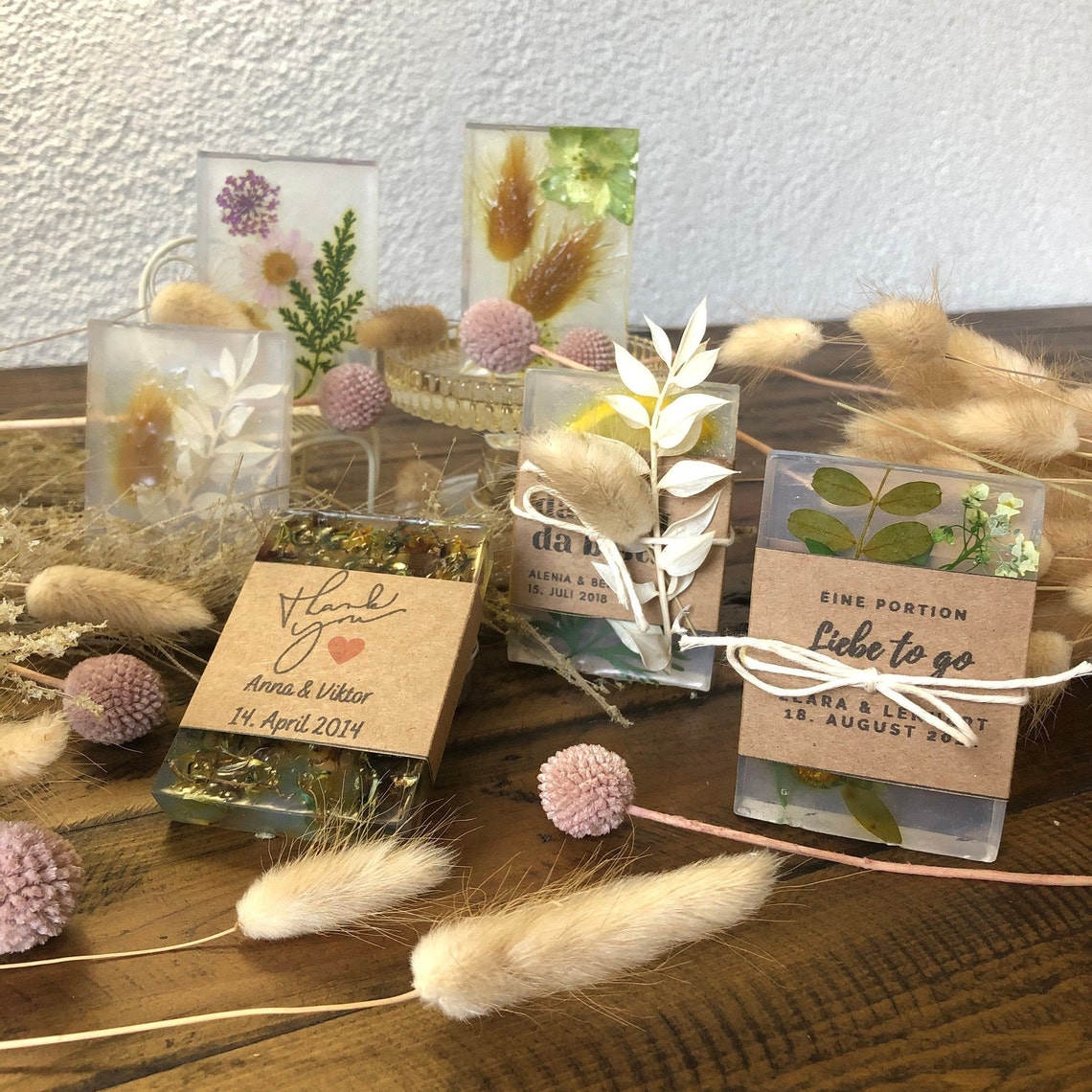 Gastgeschenk personalisierte Seife Hochzeit Gastseife Etsy