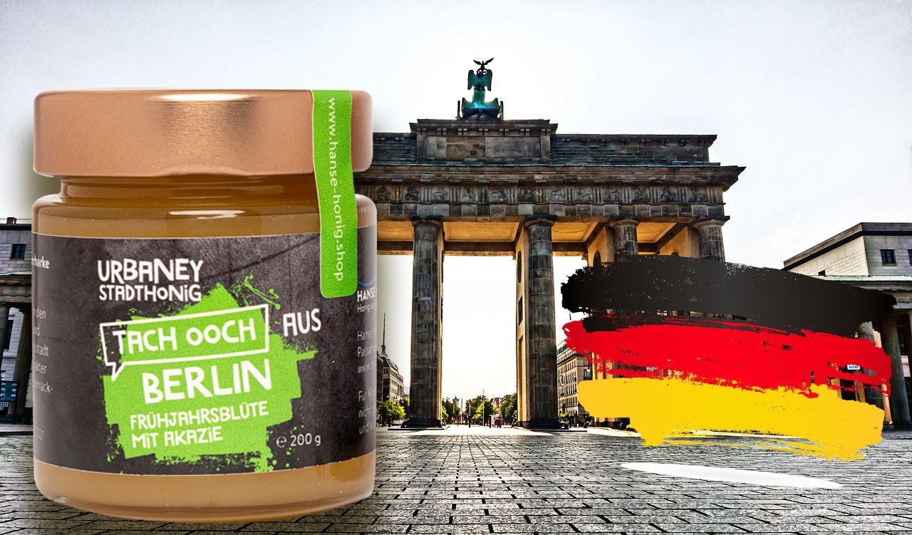 Spring blossom honey with acacia from Berlin