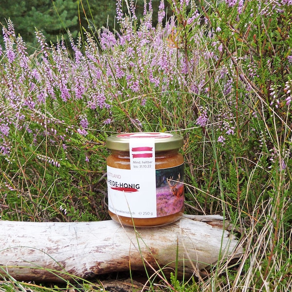 Latvian heather honey 250g