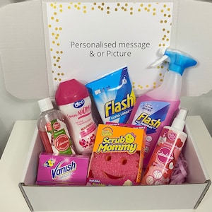 Mrs Hinch Ultimate Cleaning Hamper Pink Stuff Birthday Home Valentines  mothers