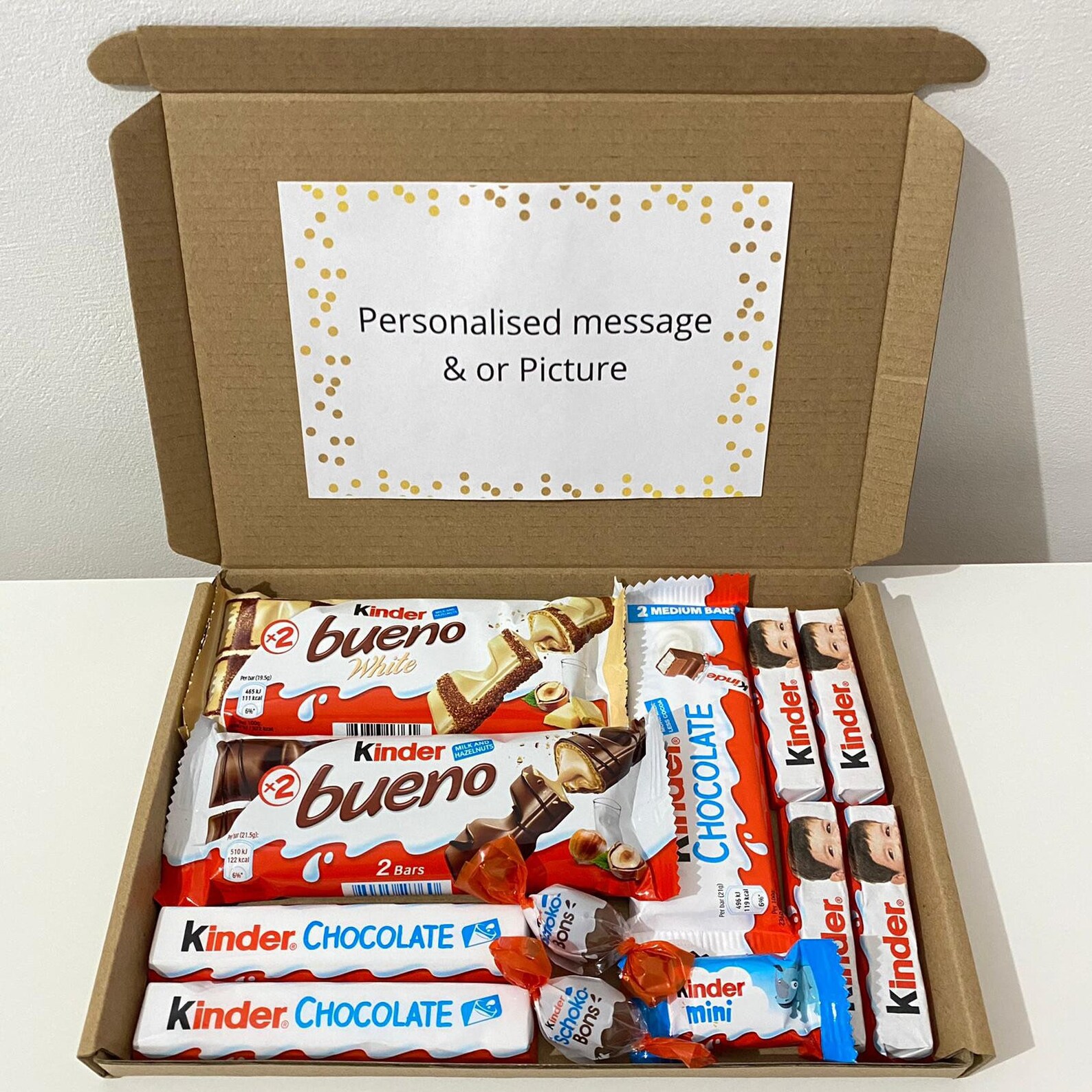 Kinder chocolate hamper kinder gift box kinder bueno Etsy