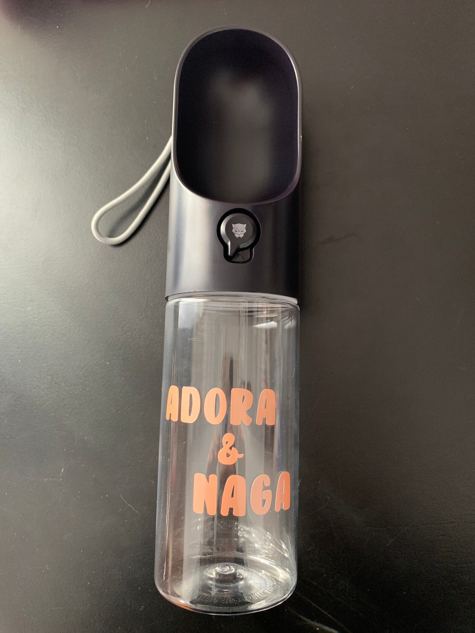 Personalized Dog Water Bottle Gift for Pets Travel Bottle Etsy