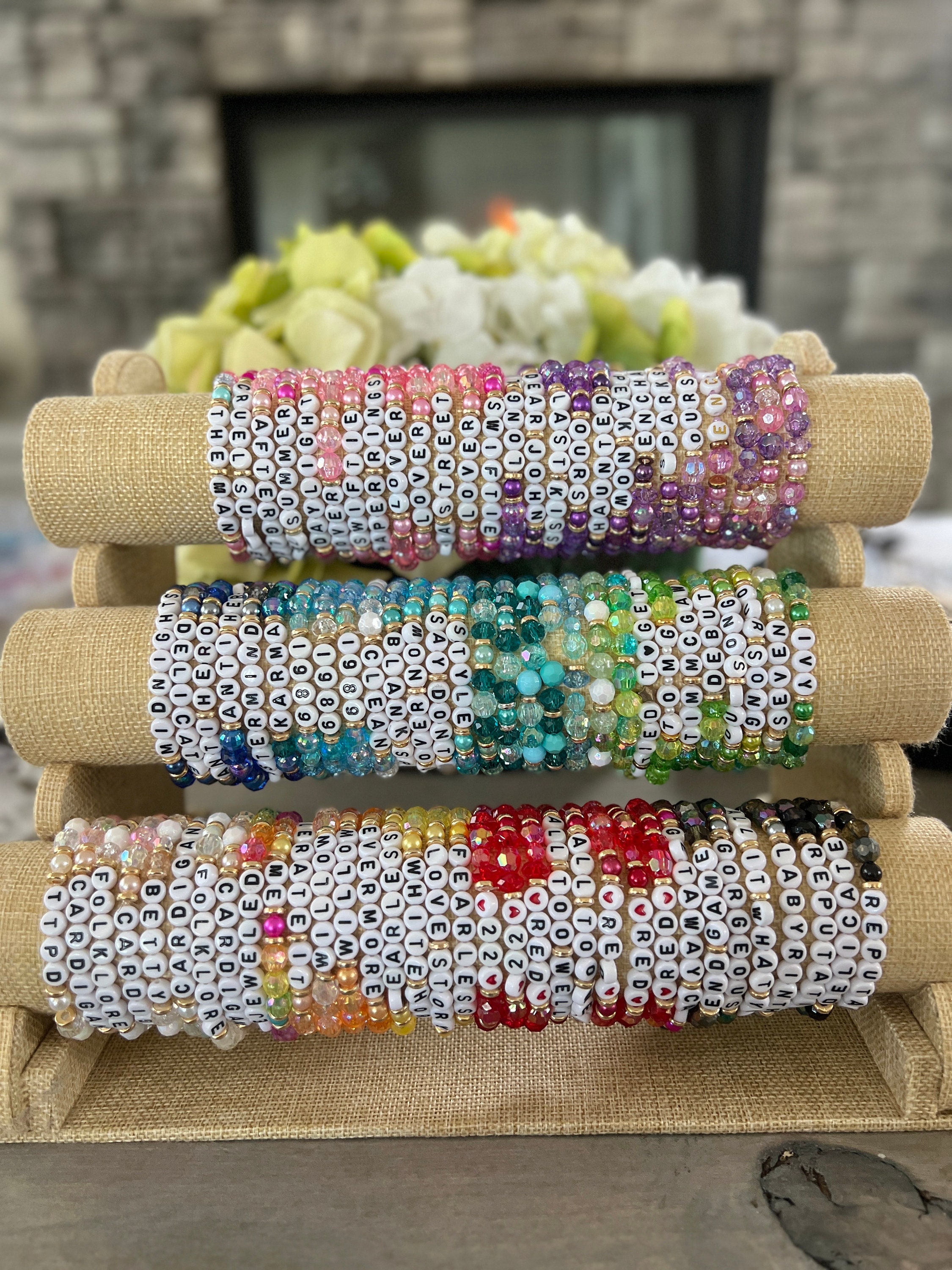Taylor Swift Eras Tour Friendship Beaded Bracelets, Swiftie