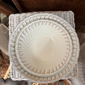 Johnson Brothers Dreamland Pattern English Ironstone Serving Bowl | Cottagecore