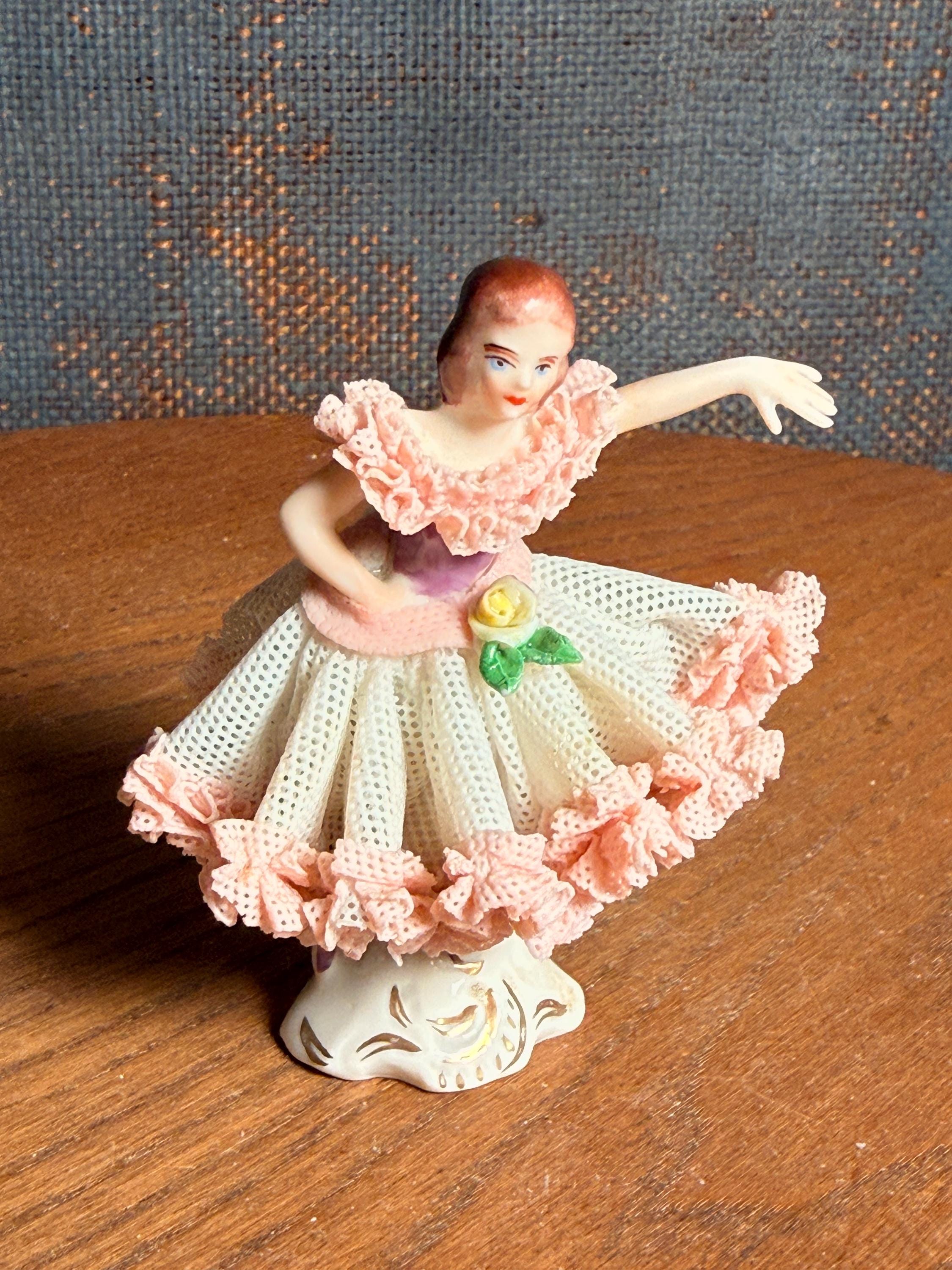 Vintage porcelain ballerina figurines - Etsy 日本
