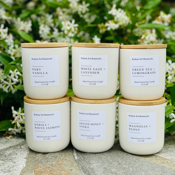 Aromatherapy Candles Etsy