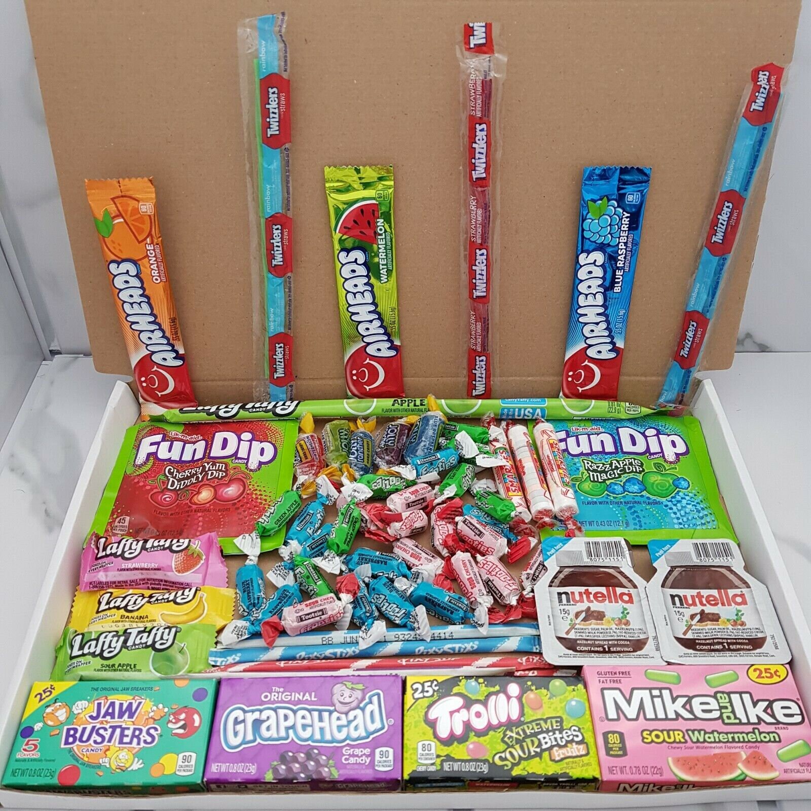 50 items american sweets gift box usa candy hamper nerds Etsy